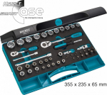 Gola sada 1/4" a 3/8", 46 ks - 882-1