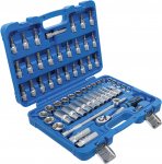 Gola sada 3/8”, palcová, 61 ks - B2215