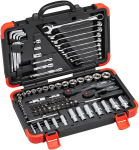 Gola sada palcová, 1/4" a 3/8", 92 ks...