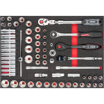 Gola sada v pěnové výplni, 1/2", 65 ks, VI...