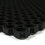 Gumová čisticí venkovní vstupní rohož na hrubé ...