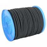 Gumové lano 10mm, 60m, černé, nos.220kg