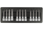 Hlavice s bity 1/2", 12 ks ve výplni dílen...