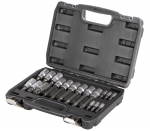 Hlavice s bity TORX 18 ks 1/2" a 1/4"...