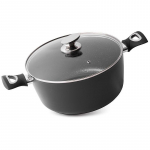 Hrnec s poklicí MagicHome Black Line, 28cm, 6,0l