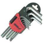 Imbusové klíče krátké, 1,5–10 mm, sada 9 ks, CRV
