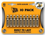 JCB - SUPER alkalická baterie AA/LR06 - blistr ...