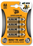 JCB - SUPER alkalická baterie AA/LR06 - blistr ...