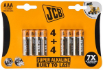 JCB - SUPER alkalická baterie AAA/LR03 - blistr...