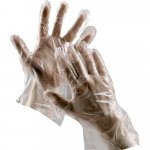 Jednorázové rukavice DUCK polyethylenové, 100ks...