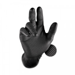 Jednorázové rukavice GRIPPAZ® 246A BLACK 08/M