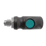 Jednoruční rychlospojka 6 mm s hadicovým nástavcem