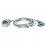 Kabel prodlužovací, 10m / 250V, bílá