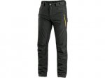 Kalhoty CXS AKRON, pánské, softshell, černé s H...