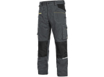 Kalhoty CXS STRETCH, 170-176cm, pánské, tmavě š...