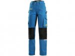 Kalhoty CXS STRETCH, dámské, středně modro - če...