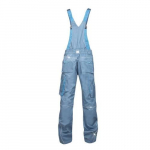 Kalhoty montérkové s laclem Summer H6102/56, šedé