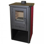 Kamna Thalia Pella 5,4kW, 85cm, červené