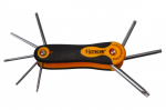 Kapesní sada TORX klíčů, 8 ks - HT261009