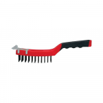 Kartáč ocelový 4-řadý SL253549XX CG385, škrabka