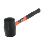 Kladivo gumové FIBER 80 mm 1130 g, FASTER TOOLS