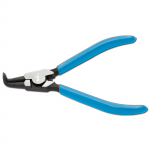 Kleště segrové softgrip | vnější zahnuté 180 mm