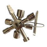 Klíč univerzální na rozvodné skříně - třídílný