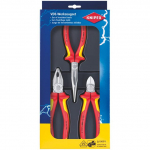 KNIPEX - ELECTRO Sada kleští, potah PVC do 1000...