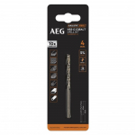 Kobaltový vrták AEG HSS-G do kovu 4,0mm