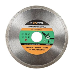 Kotouč diamantový plný Ø 125 x 22.2 mm, ENPRO