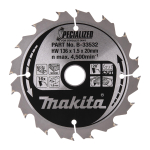 kotouč pilový dřevo SPECIALIZED 136x1.5x20mm 16...