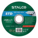 Kotouč řezný na kov Ø 125 x 1 mm, STALCO