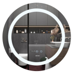 Koupelnové zrcadlo s LED osvětlením, protizamlž...