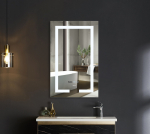 Koupelnové zrcadlo s LED osvětlením, protizamlž...