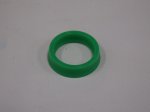 Kroužek 30mm plastový zelený O25