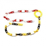 Kruh na uchycení řetězu na stojan červený - PTC...