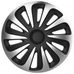 Kryty kol 16" CALIBER Carbon (sada) silver...