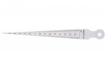Klínová měrka pro měření průměru 1-15 mm