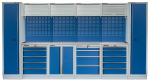 Kvalitní PROFI BLUE dílenský nábytek 3920 x 495...