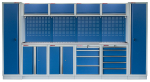 Kvalitní PROFI BLUE dílenský nábytek 3920 x 495...