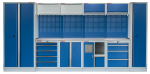 Kvalitní PROFI BLUE dílenský nábytek 4235 x 495...