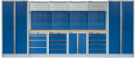 Kvalitní PROFI BLUE dílenský nábytek - 4535 x 2...