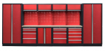Kvalitní PROFI RED dílenský nábytek - 4535 x 20...