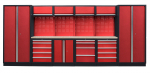 Kvalitní PROFI RED dílenský nábytek - 4535 x 20...