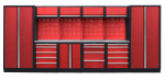 Kvalitní PROFI RED dílenský nábytek - 4535 x 20...