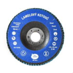 Kotouč lamelový brusný Ø 125 x 22 mm, P40, Zirk...