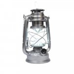 Lampa 16 LED, 15x11,5x23,5cm, 4xAA, stříbrná