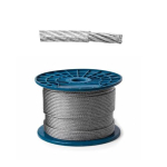 Lanko ocelové pozinkované v PVC, Ø 2/3 mm x 200...