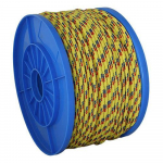 Lano PP 5mm, 130m, žluté, nosn. 119kg