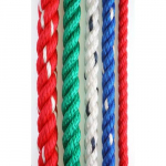 Lano stáčené PPV 10 mm, 10 m, bílé, ENPRO